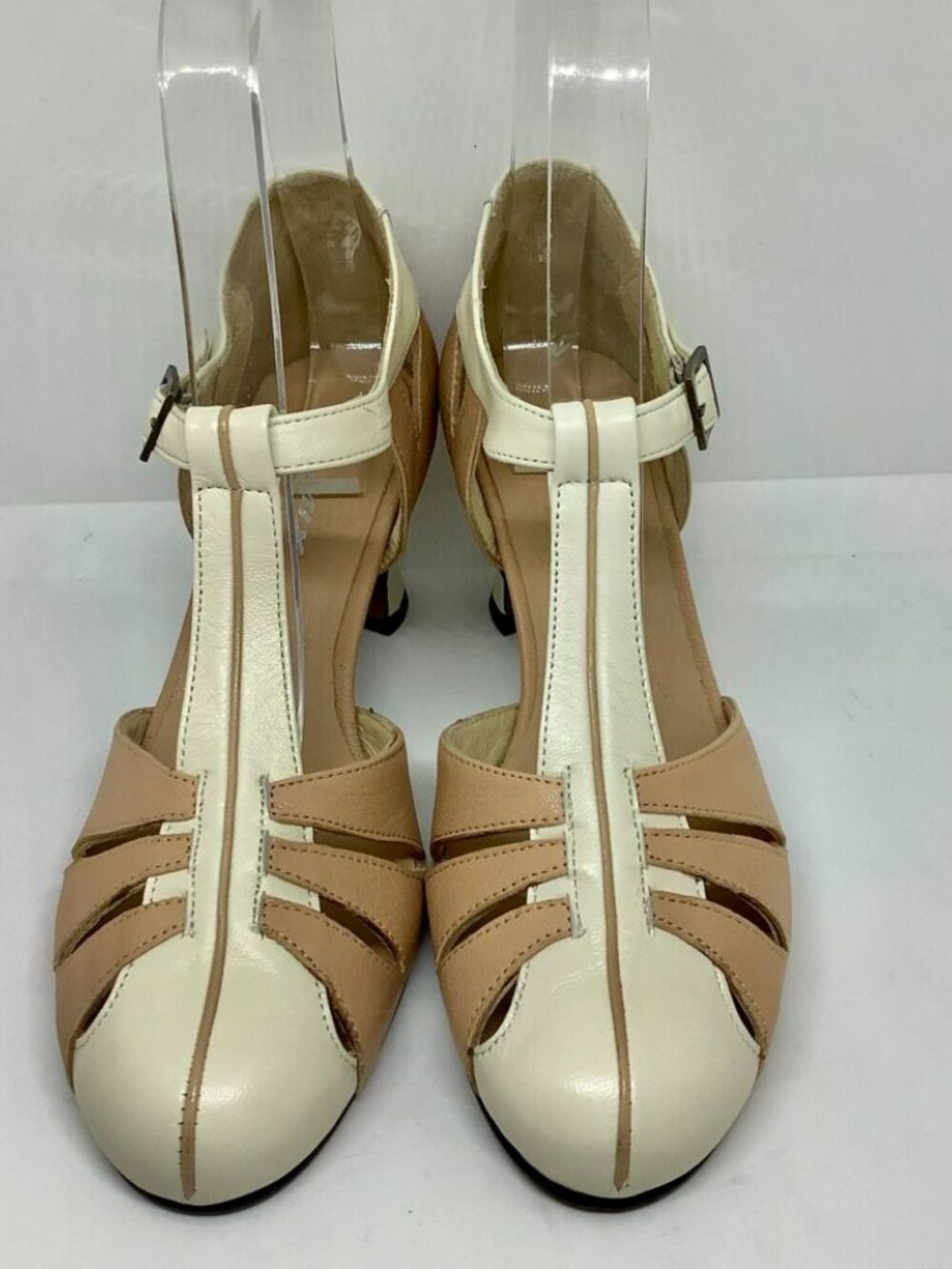 Re-Mix Deluxe Vintage Balboa Shoes (Tan Combo) - Size 8